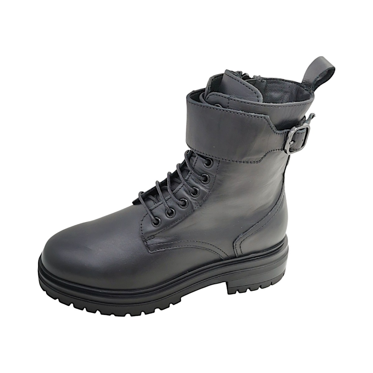 Piper Boot Damenschuhe Schnürstiefel Schwarz Freizeit (black, Größe 38 EU)