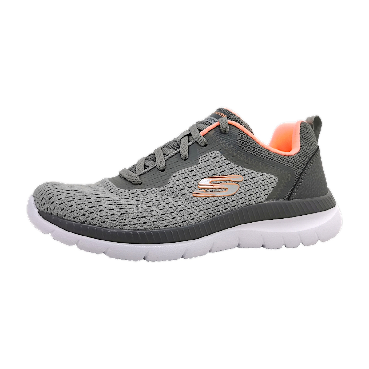 Skechers Bountiful - Quick Path 12607 GYCL Grau Gray/Coral GYCL