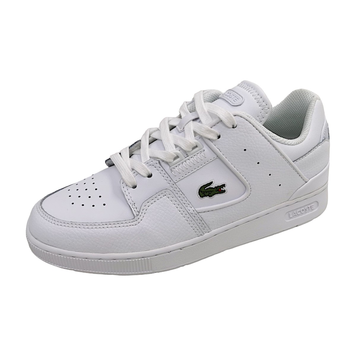 Lacoste Court Cage Sneakers 48SFA0022 Weiß 21G- White Lacoste Court Cage Sneakers 48SFA0022 Weiß 21G- White
