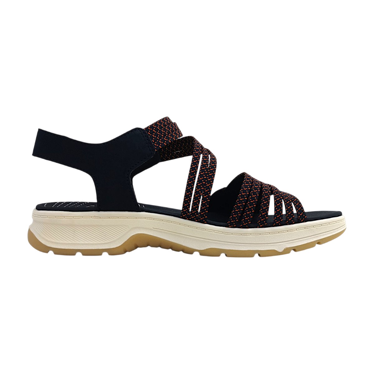 Jana 8-28661-46/860 Blau navy/orange 860