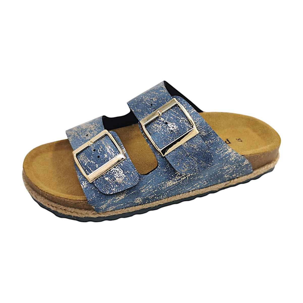 Jane Klain Damenschuhe Pantolette Blau Freizeit Jane Klain Damenschuhe Pantolette Blau Freizeit