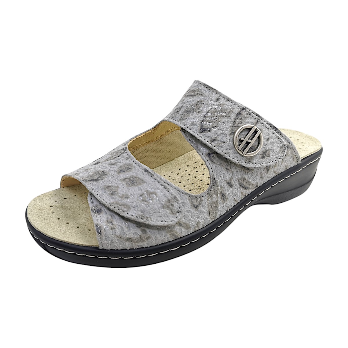 Hickersberger Milano Damenschuhe Pantoletten Beige Freizeit (grau/desert 6011, Größe 37 EU) Hickersberger Milano Damenschuhe Pantoletten Beige Freizeit (grau/desert 6011, Größe 37 EU)