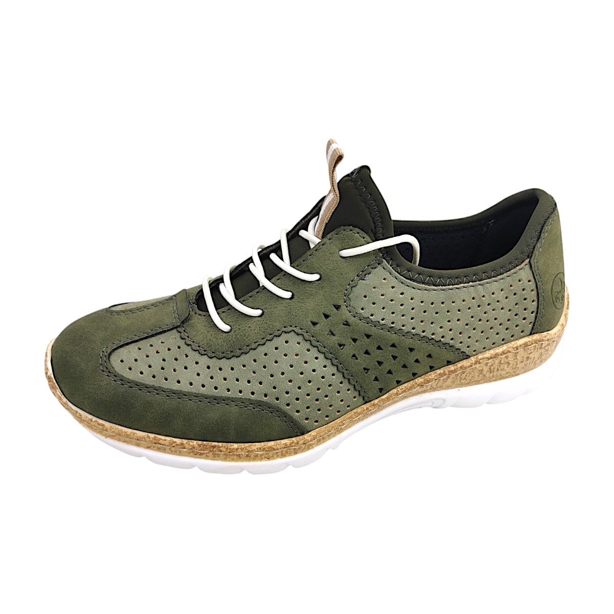 Rieker N4245-54 Grün liane/schilf/pesto 54