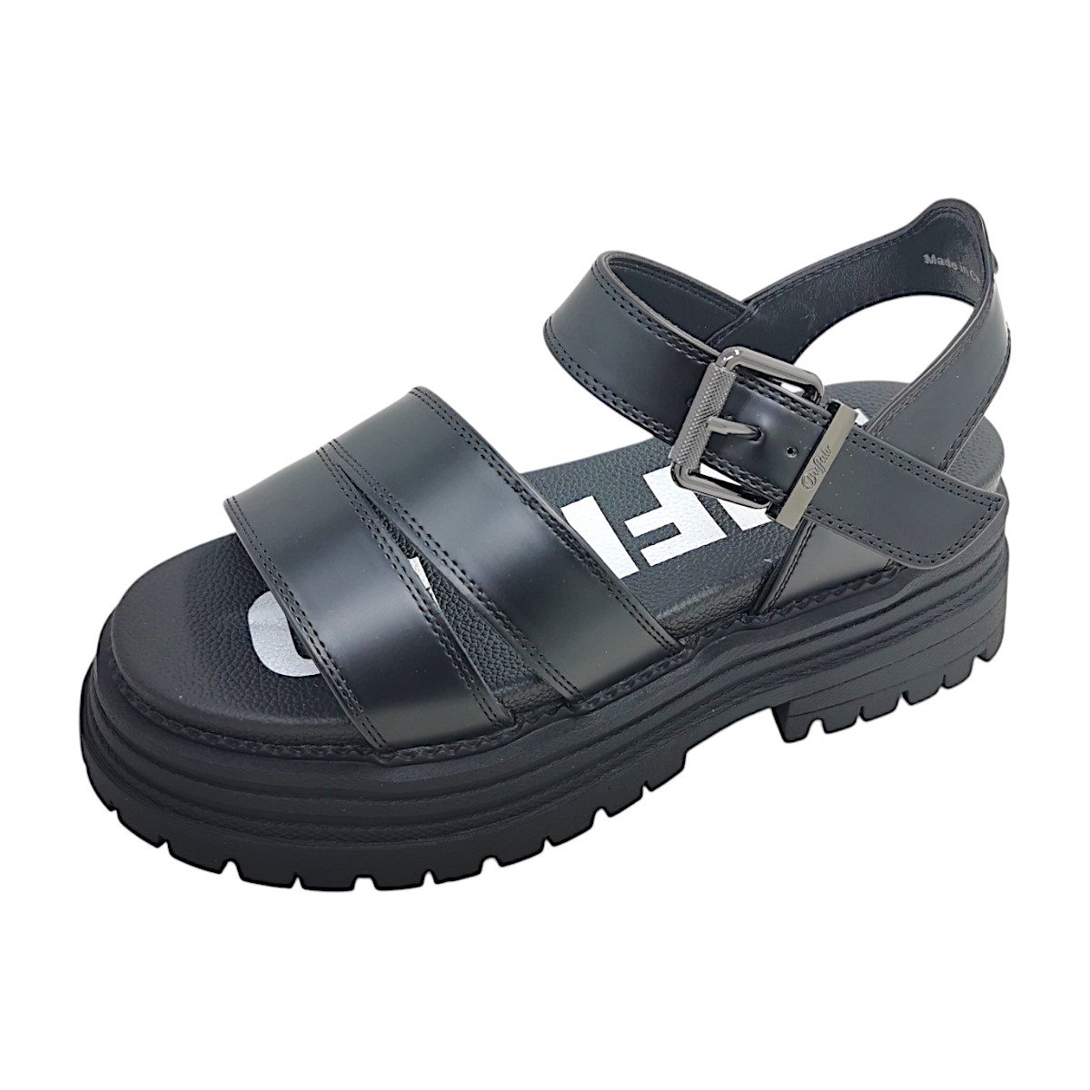 Buffalo Lennox TS Sandale BN16022741 Schwarz black