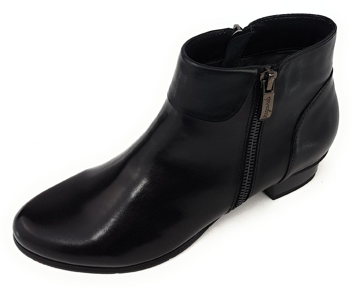 regarde le ciel Damenschuhe Stiefeletten Elegant Stiefelette Schwarz Freizeit