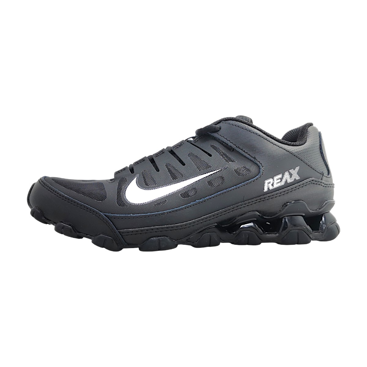 Nike Reax 8 TR Sportschuhe Herren Laufschuhe Schwarz Sport (Black/White 033, Gr. 6:10.5)