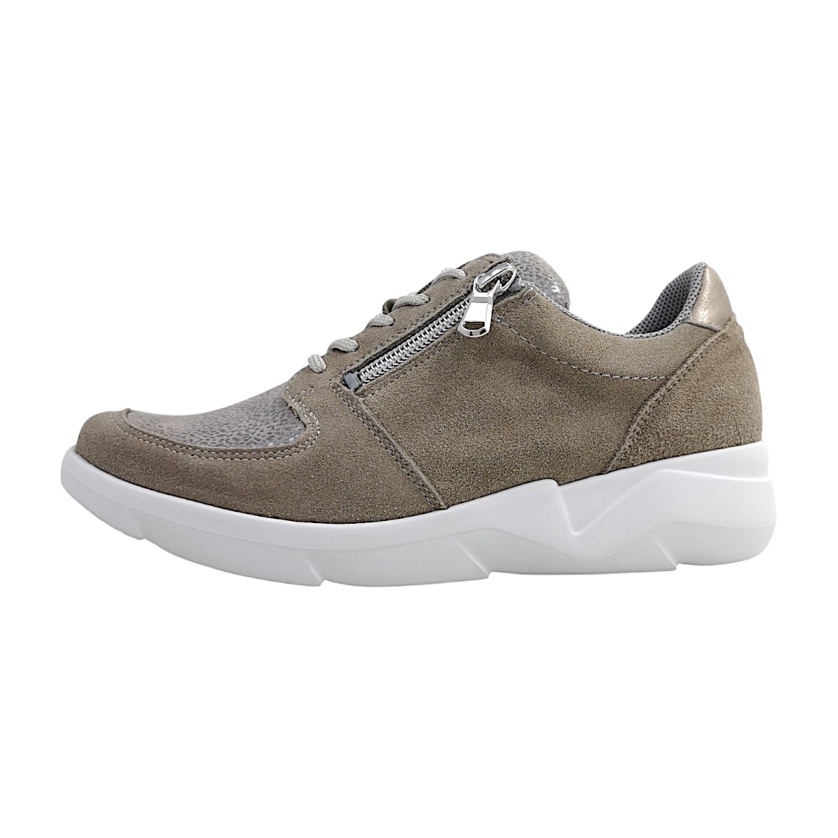 Waldläufer Damenschuhe Schnürschuhe Sportive Grau Freizeit Waldläufer Damenschuhe Schnürschuhe Sportive Grau Freizeit