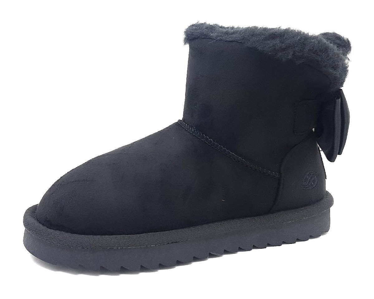 Dockers by Gerli Kinderschuhe Mädchen Winterstiefel Schwarz Freizeit (Schwarz 100, Gr. 1:36)