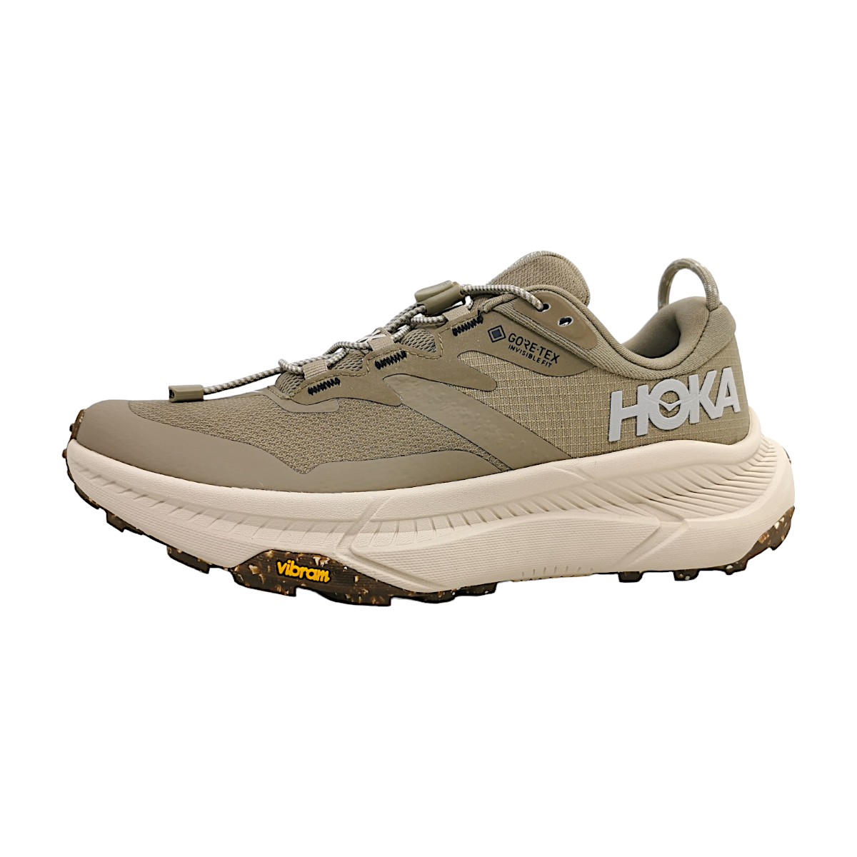 Hoka Transport GTX Sportschuhe Damen Laufschuh Beige Freizeit
