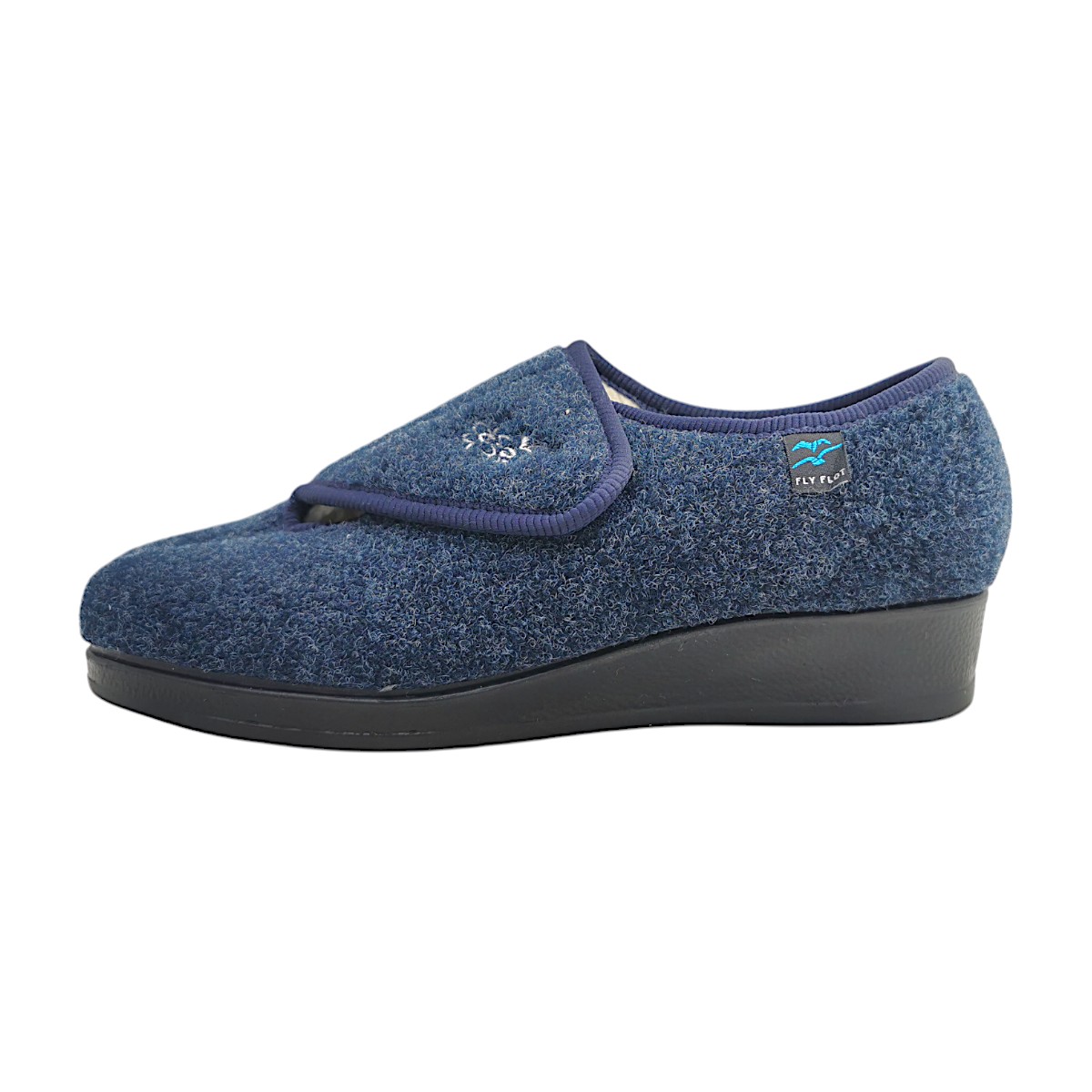 FLY FLOT Damenschuhe Hausschuhe Blau Freizeit