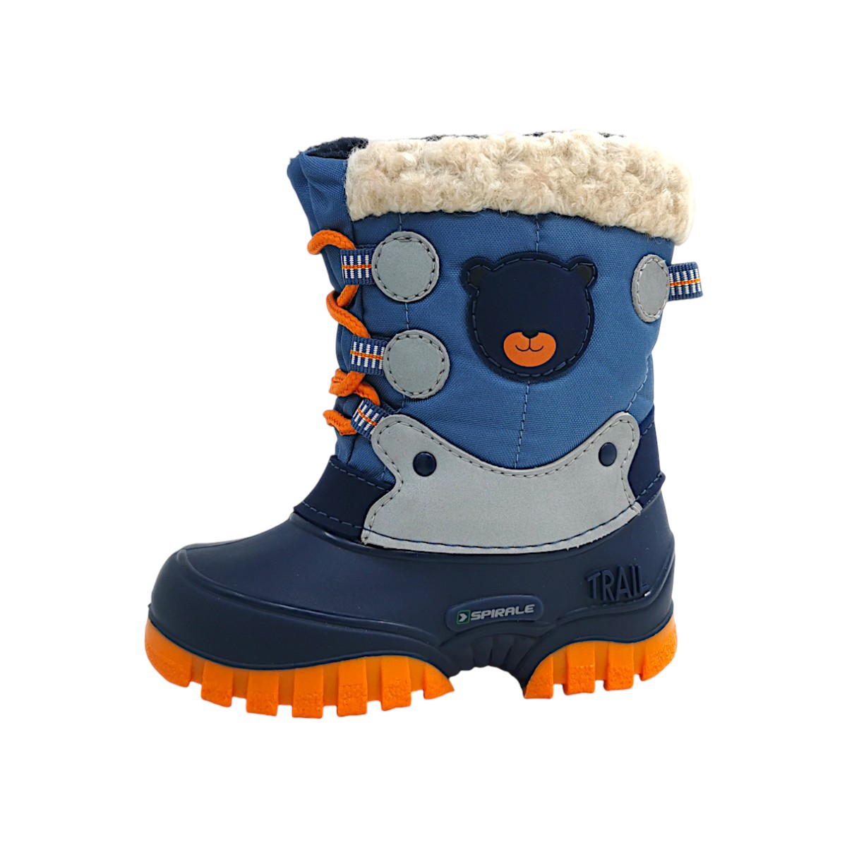 Spirale Kinderschuhe Jungen Winterstiefel Gummistiefel Blau Freizeit