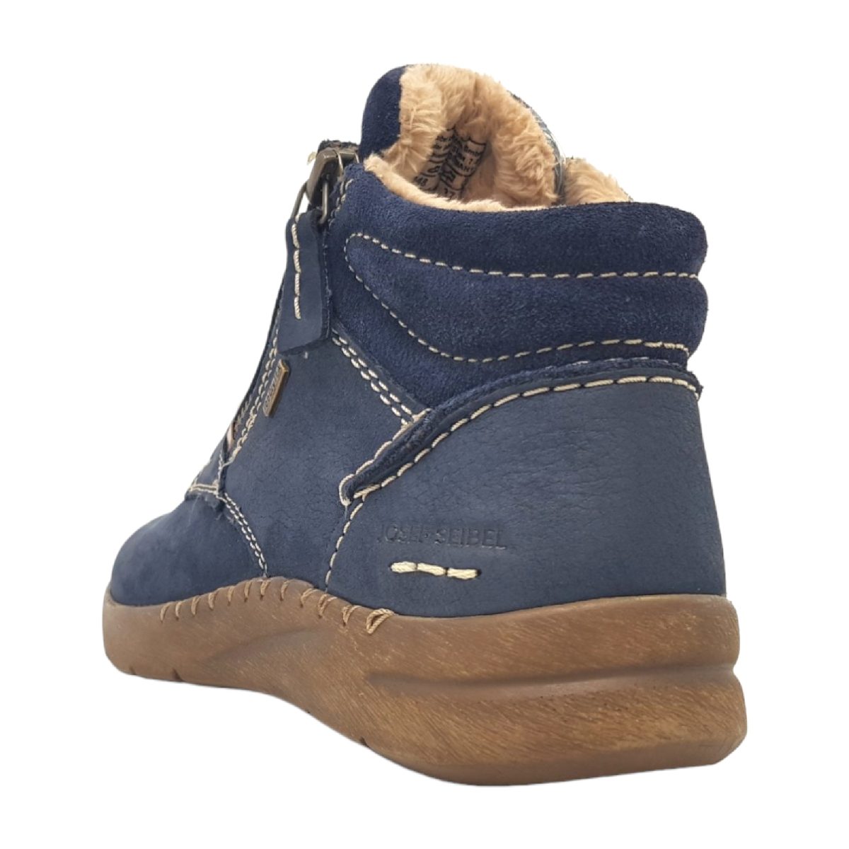 Josef Seibel Conny Damenschuhe Stiefel Schnürer Stiefelette Blau Freizeit