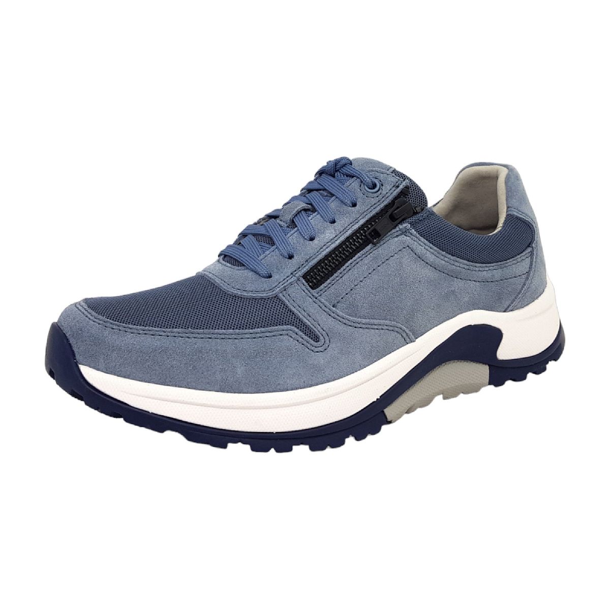Gabor Pius Herrenschuhe Schnürschuhe Grau Freizeit (nautic, Größe 42 EU)