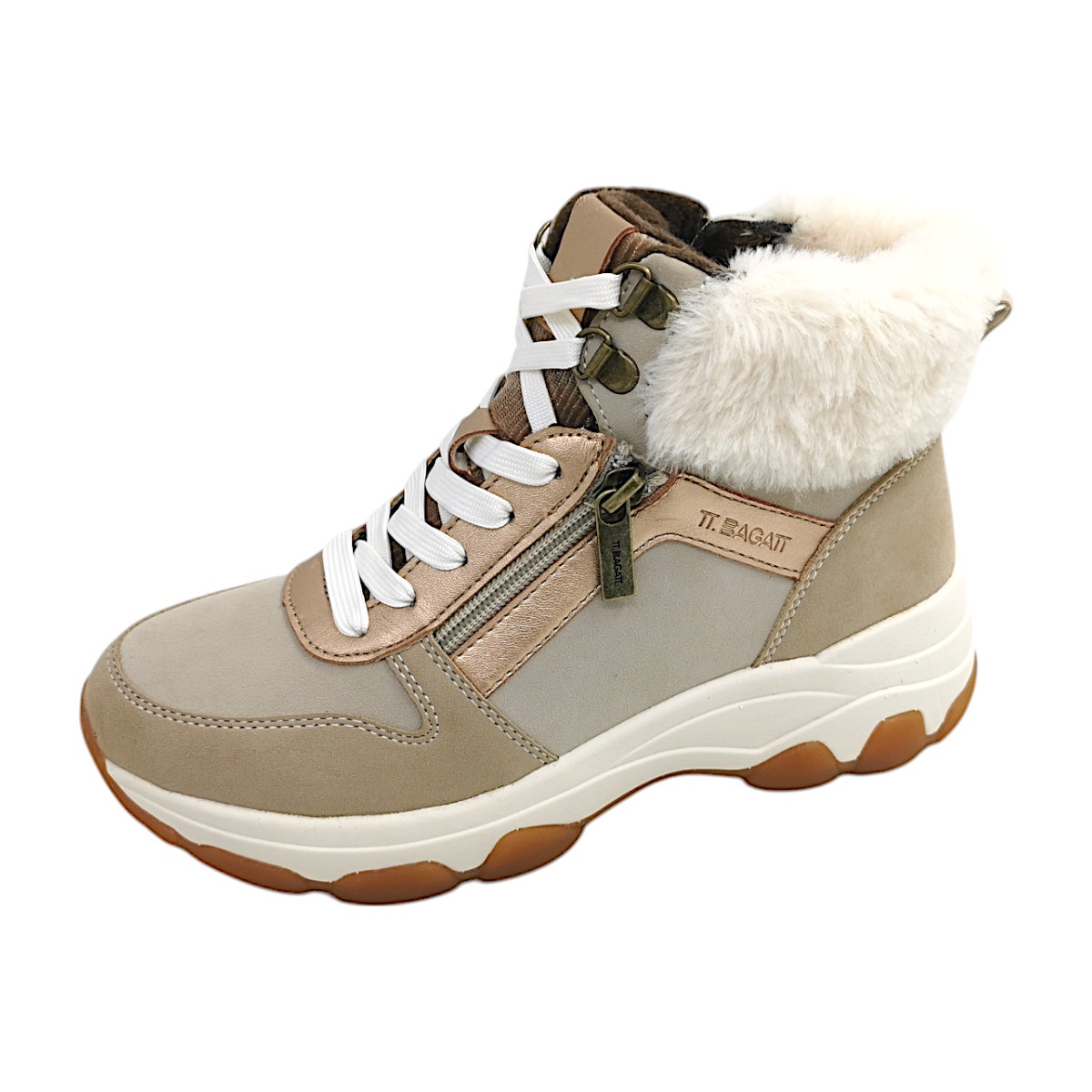 Bagatt Yuki Damenschuhe Stiefel Schnürer Schnürstiefel Beige Freizeit (beige multi 5281, Größe 36 EU) Bagatt Yuki Damenschuhe Stiefel Schnürer Schnürstiefel Beige Freizeit (beige multi 5281, Größe 36 EU)