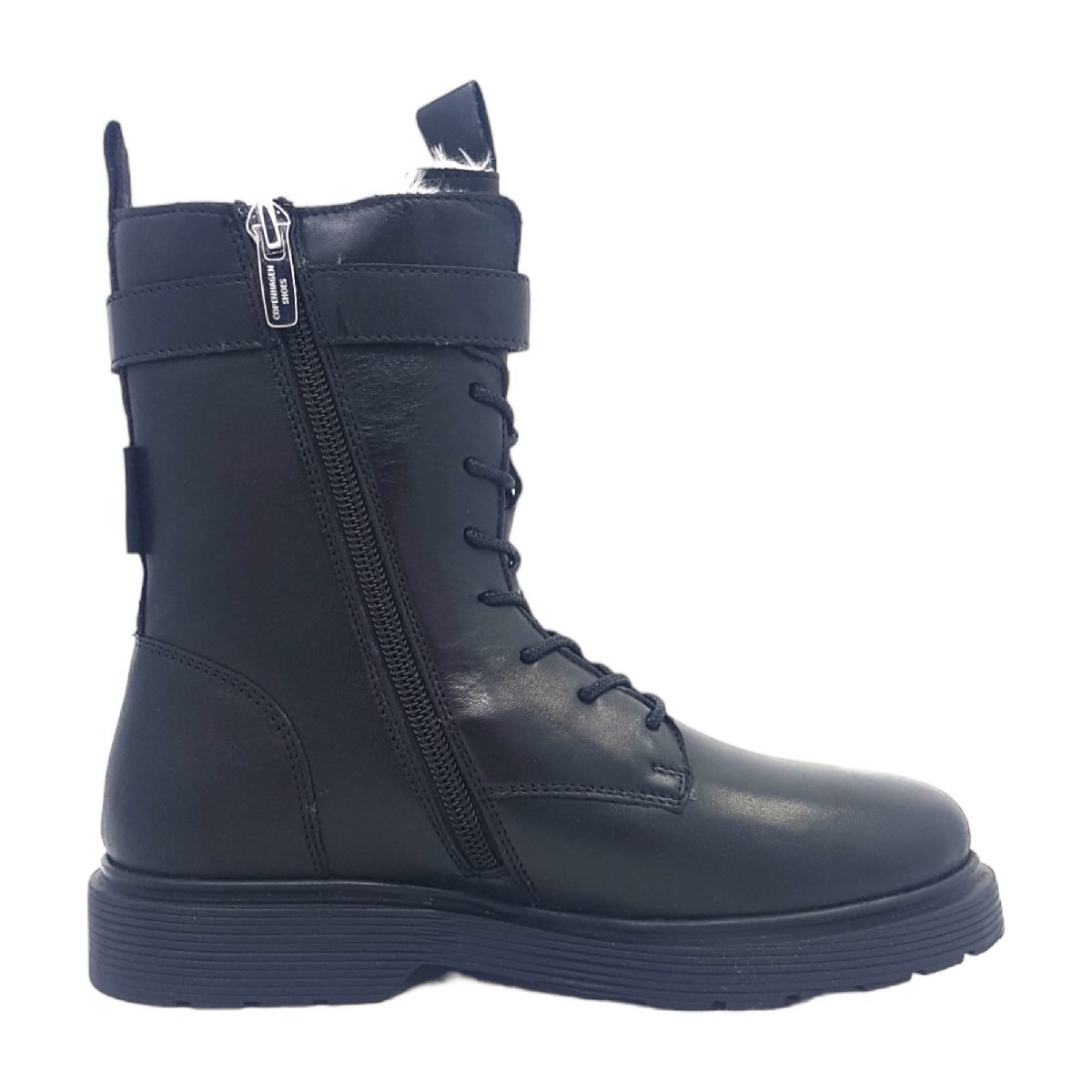 Copenhagen Shoes Freya (WR) Kinderschuhe Mädchen Stiefel Schwarz Freizeit (black, Gr. 1:33)