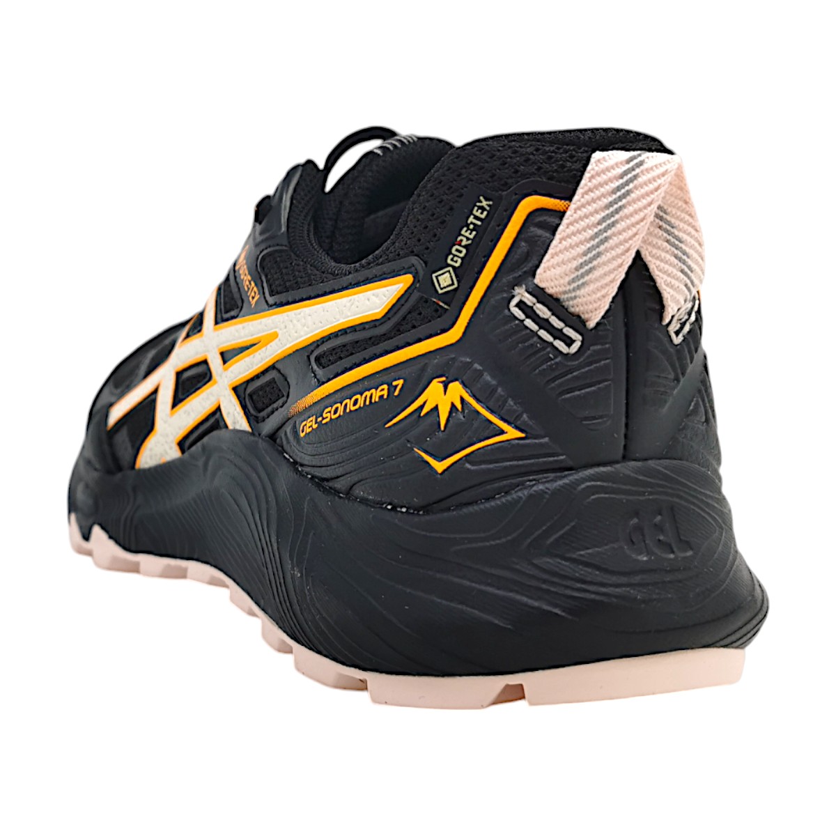 Asics Gel-Sonoma 7 GTX Sportschuhe Damen Wanderschuh Schwarz Freizeit (005 black/pearl pink, Größe 42 EU) Asics Gel-Sonoma 7 GTX Sportschuhe Damen Wanderschuh Schwarz Freizeit (005 black/pearl pink, Größe 42 EU)