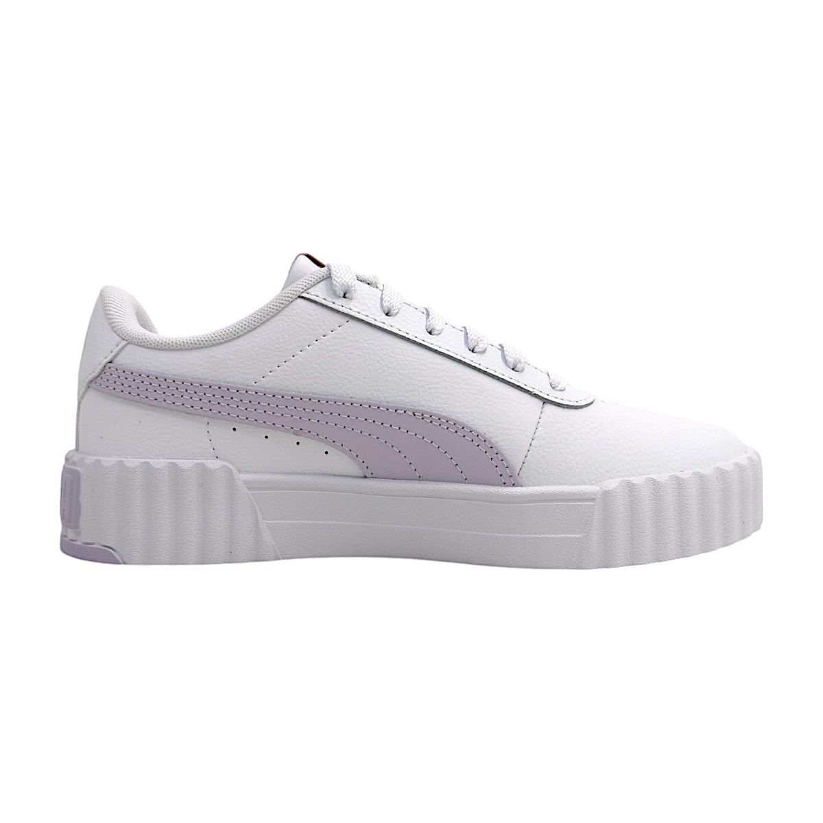 Puma Carina 3.0 Damenschuhe Schnürschuhe Sportive Weiß Freizeit (white/lilac 11, Größe 41 EU) Puma Carina 3.0 Damenschuhe Schnürschuhe Sportive Weiß Freizeit (white/lilac 11, Größe 41 EU)