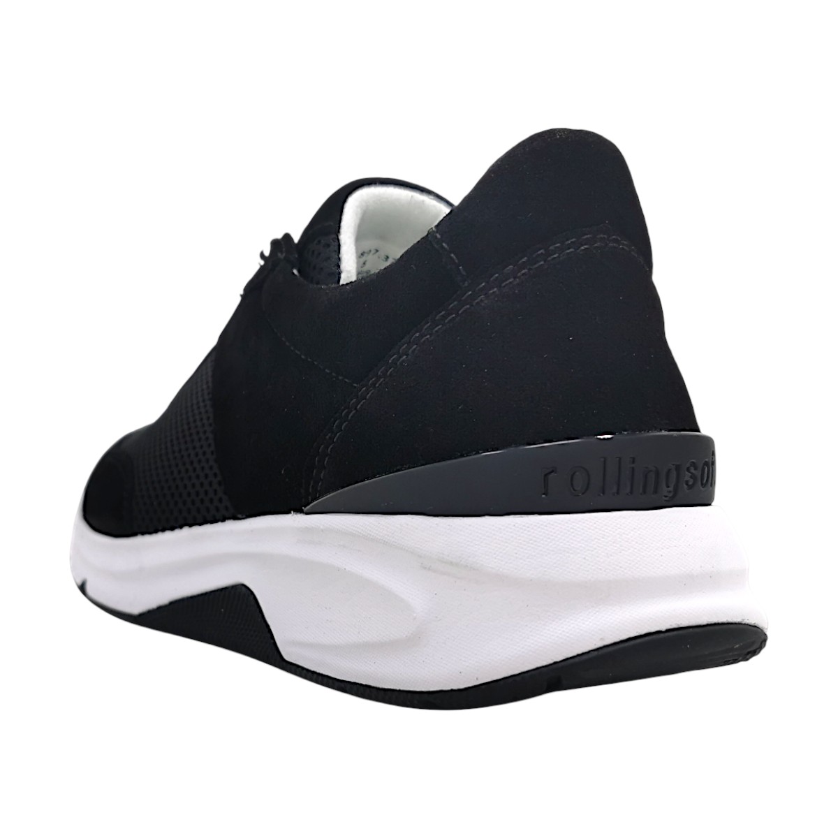 Gabor Comfort Damenschuhe Schnürschuhe Sportive sportlicher Schnürer Schwarz Freizeit (schwarz 37, Gr. 2:4.5)