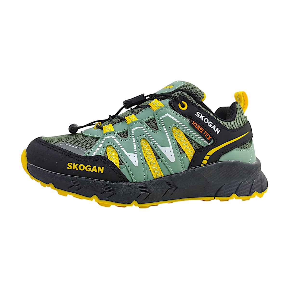 Skogan Dorsuun Sportschuhe Kinder Outdoorschuhe Wanderschuh Grün Wandern