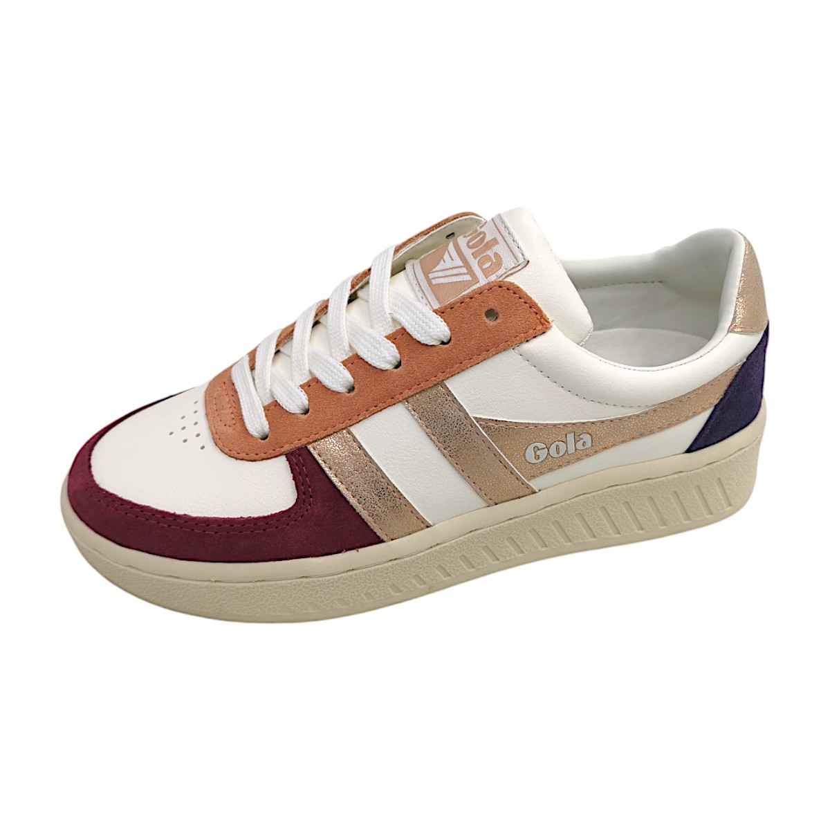 Gola Grandslam Quadrant CLB207 Weiß Off White/Rose Gold Gola Grandslam Quadrant CLB207 Weiß Off White/Rose Gold