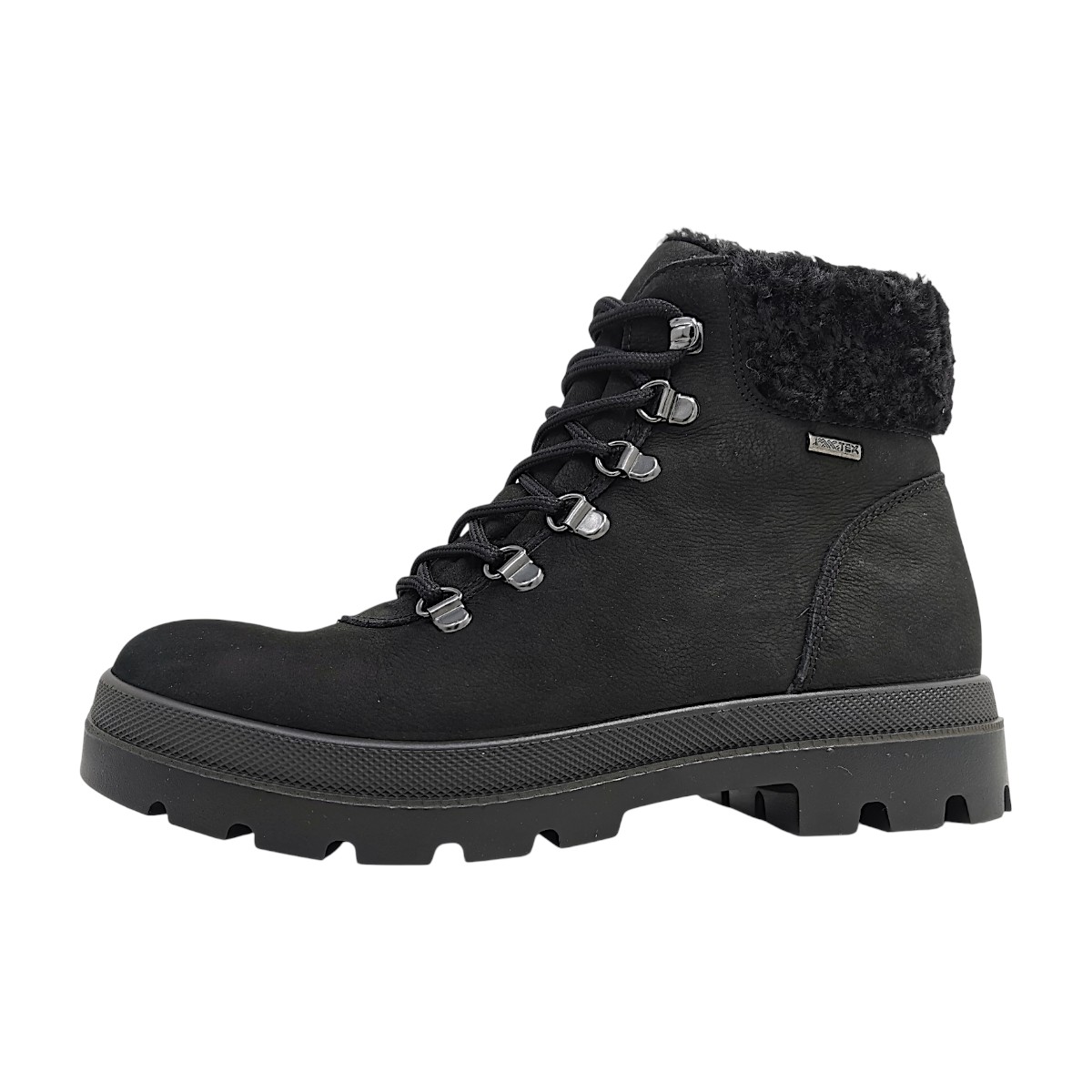 Imac Damenschuhe Schnürstiefel Schwarz Freizeit