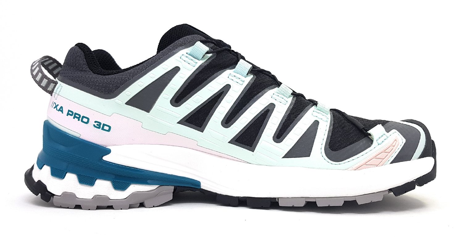 Salomon XA Pro 3D V9 GTX W L47119100 Schwarz Black/Bleached Aqua/Blue Salomon XA Pro 3D V9 GTX W L47119100 Schwarz Black/Bleached Aqua/Blue