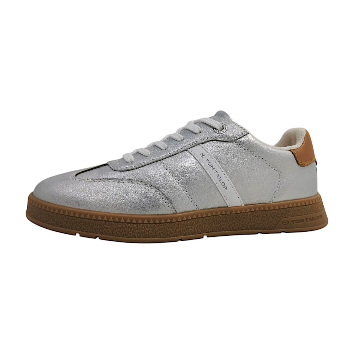 Tom Tailor Damenschuhe Schnürschuhe Silber Freizeit Tom Tailor Damenschuhe Schnürschuhe Silber Freizeit