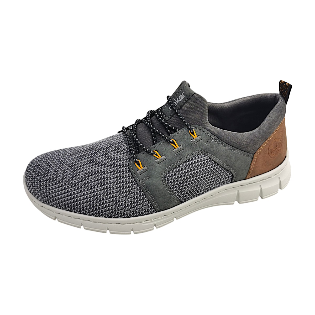 Rieker Knittech82/Morelia B7796-42 Grau Stein/Smoke/mandel 42