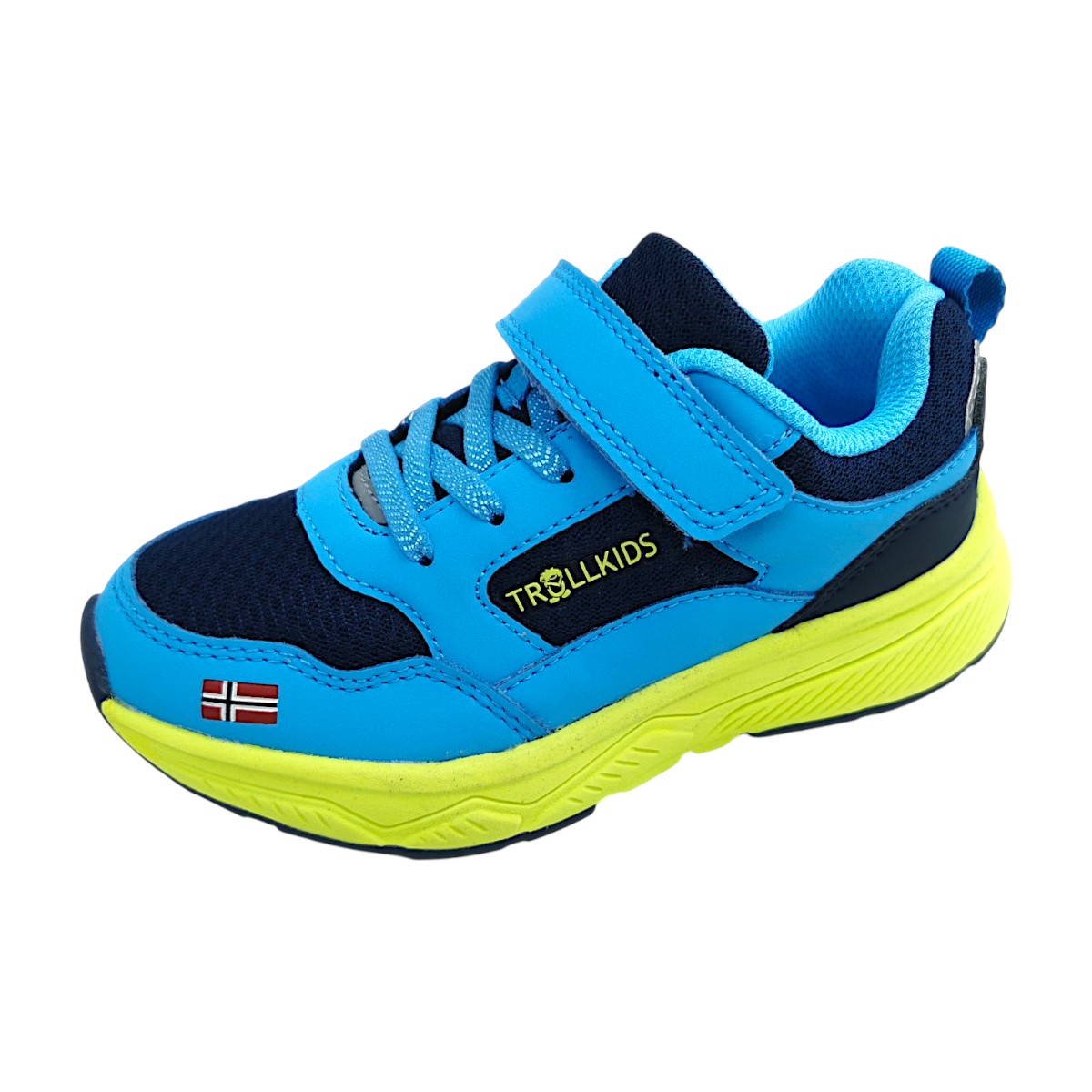 Trollkids Kids Haugesund Sneaker 270-139 Blau blue/indigo/spring leaf