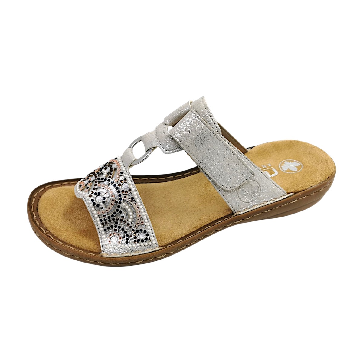 Rieker 608K2-40 Silber fog/silver 40