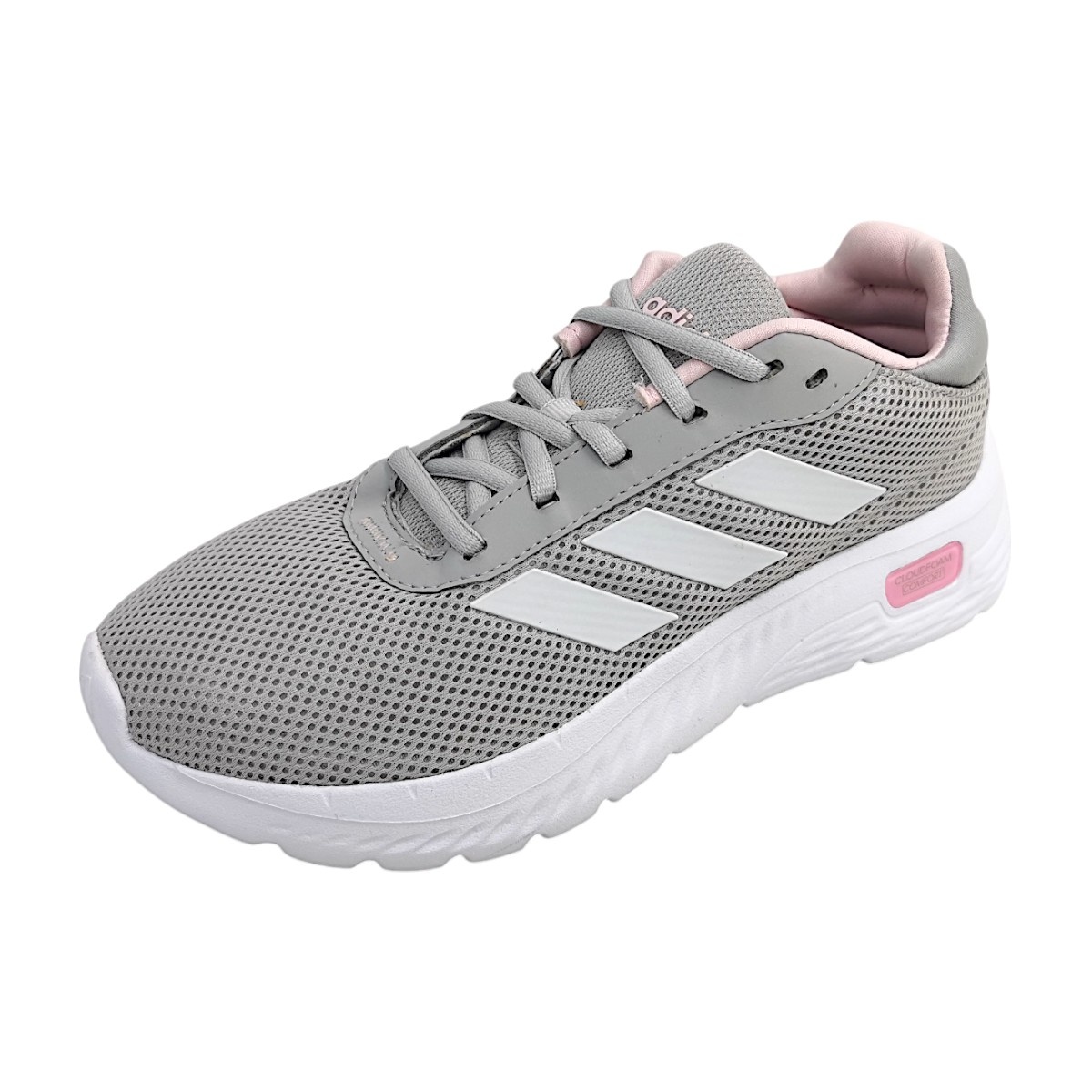 adidas CLOUDFOAM COMFY Sportschuhe Damen Trainingsschuhe Grau Sport (grey/white, Größe 42 EU)