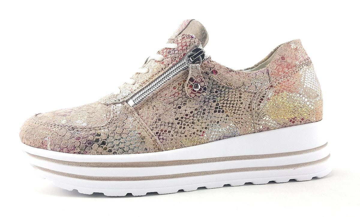 Waldläufer Lana 758008-214/264 Mehrfarbig Rose Multi 214264