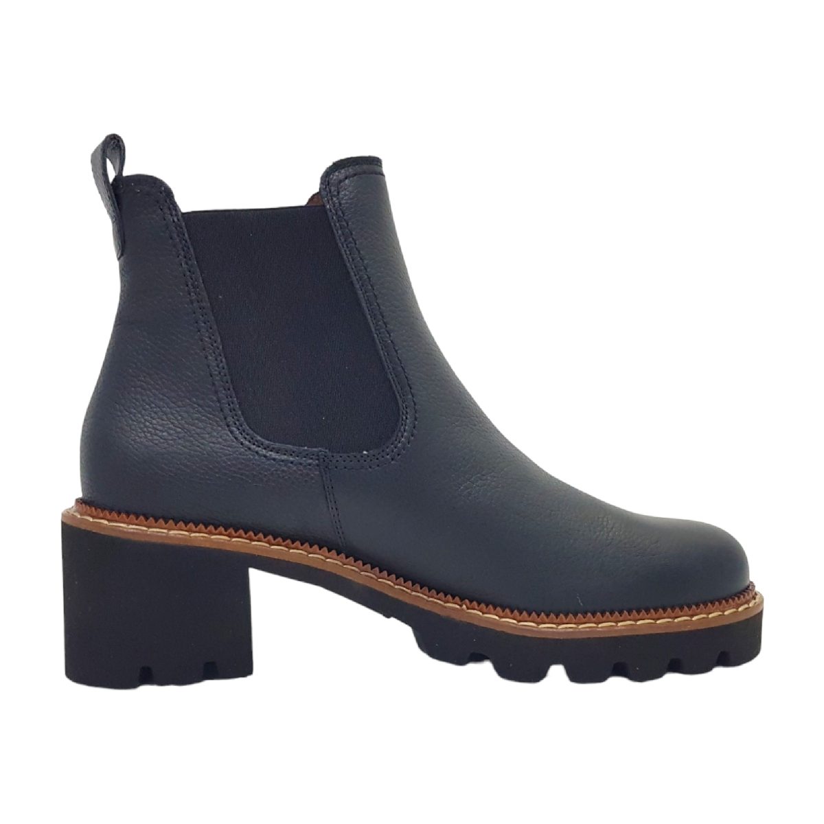 Paul Green Damenschuhe Stiefeletten Schlupfstiefel Schwarz Freizeit (014 Black, Größe 41 EU)