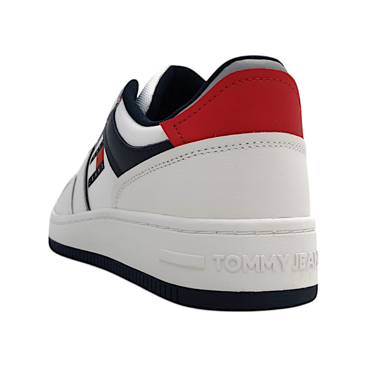 Tommy Hilfiger Basket Cupsole EM0EM01463 XLC S Weiß white blue Tommy Hilfiger Basket Cupsole EM0EM01463 XLC S Weiß white blue