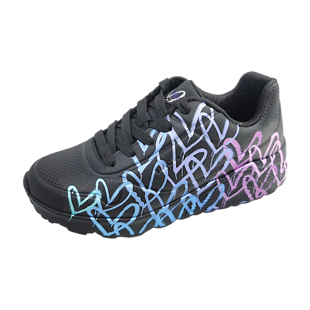 Skechers Uno Lite - Metallic Joy 314098L/BKMT Schwarz black/lite metallic BKMT