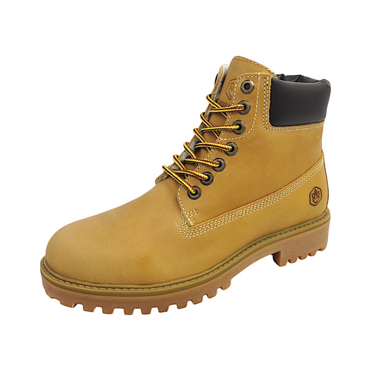 Lumberjack H01 River Herrenschuhe Stiefel Warmfutter Gelb Freizeit (tan yellow/du brown, Größe 47 EU)