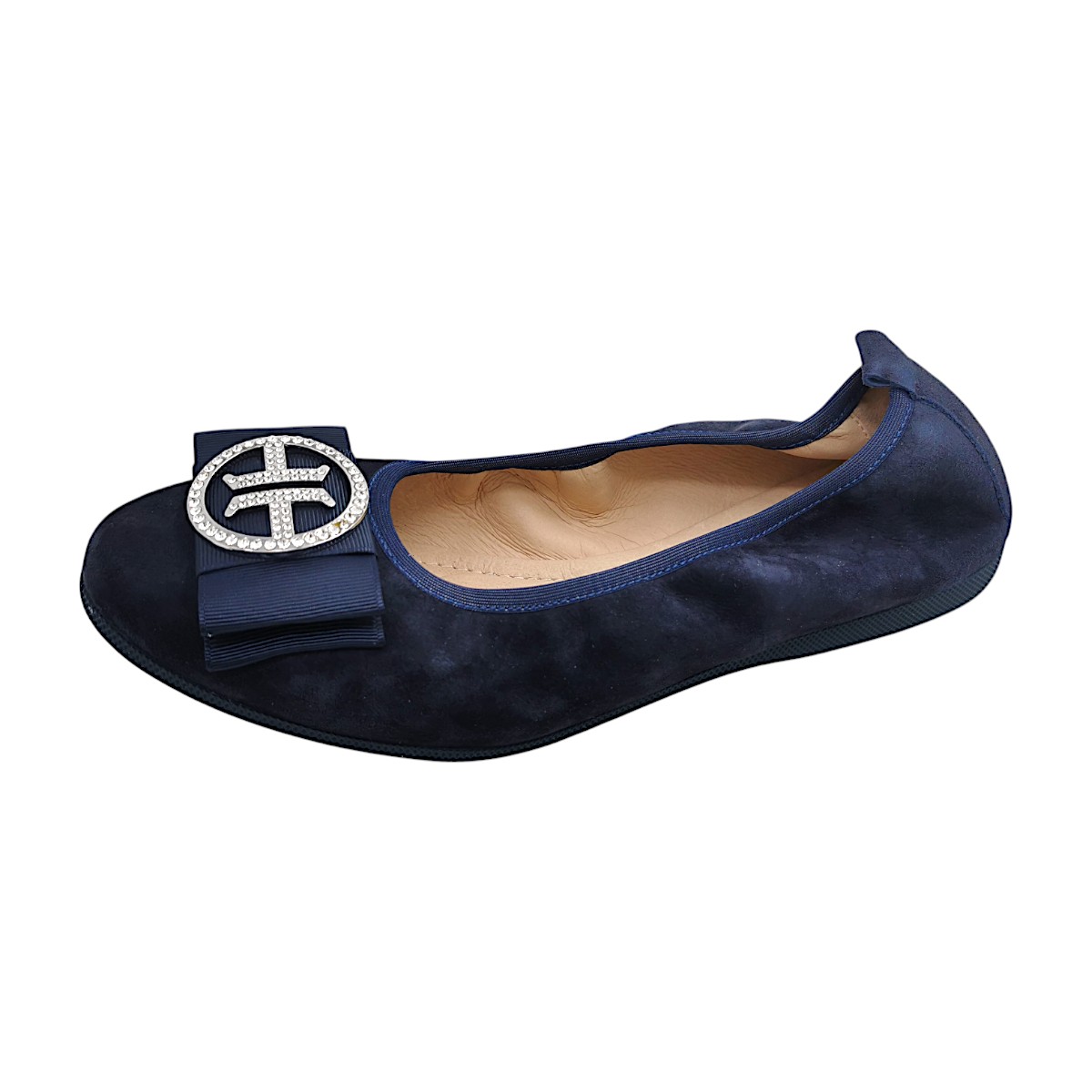 La Ballerina Louisa Argento 15S Blau blau/blu camoscio C17