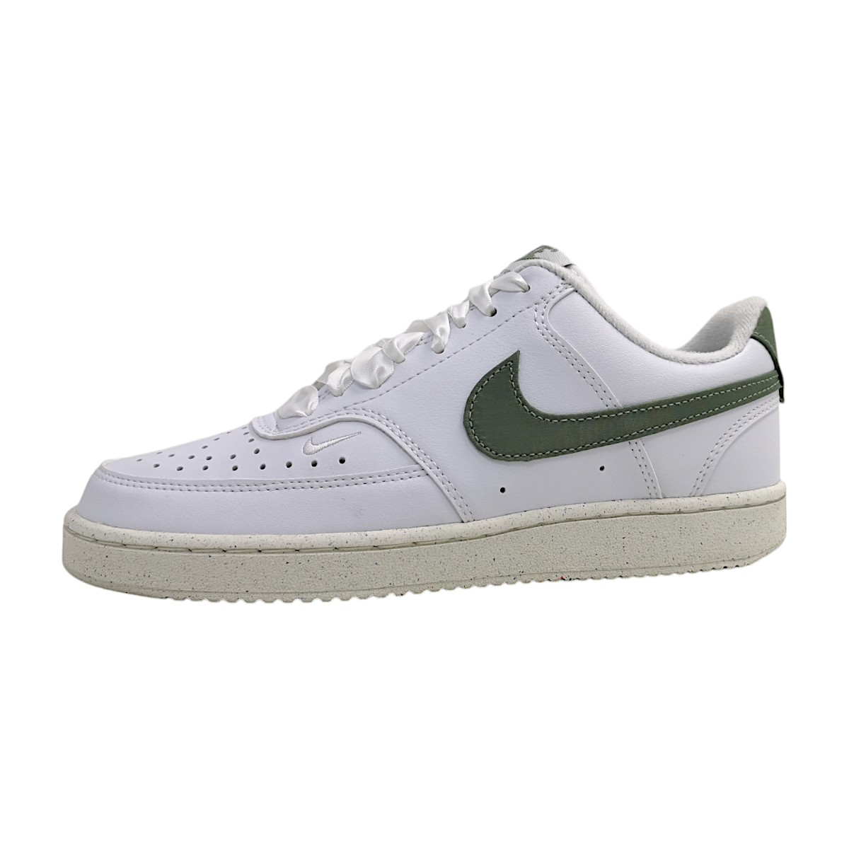Nike Court Vision Damenschuhe Halbschuhe Sneaker low Weiß Freizeit