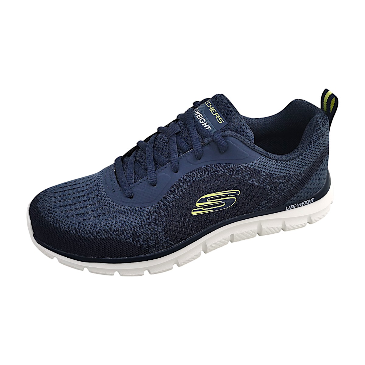 Skechers Track - Glendor 232699/NVLM Blau navy/lime NVLM