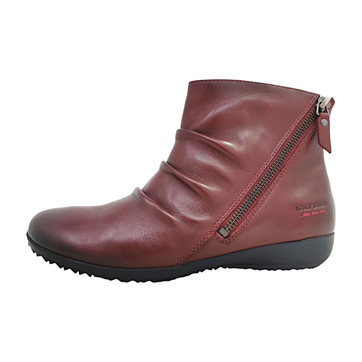Josef Seibel Naly 61 Damenschuhe Stiefel Rot Freizeit (bordeaux 410, Größe 39 EU)