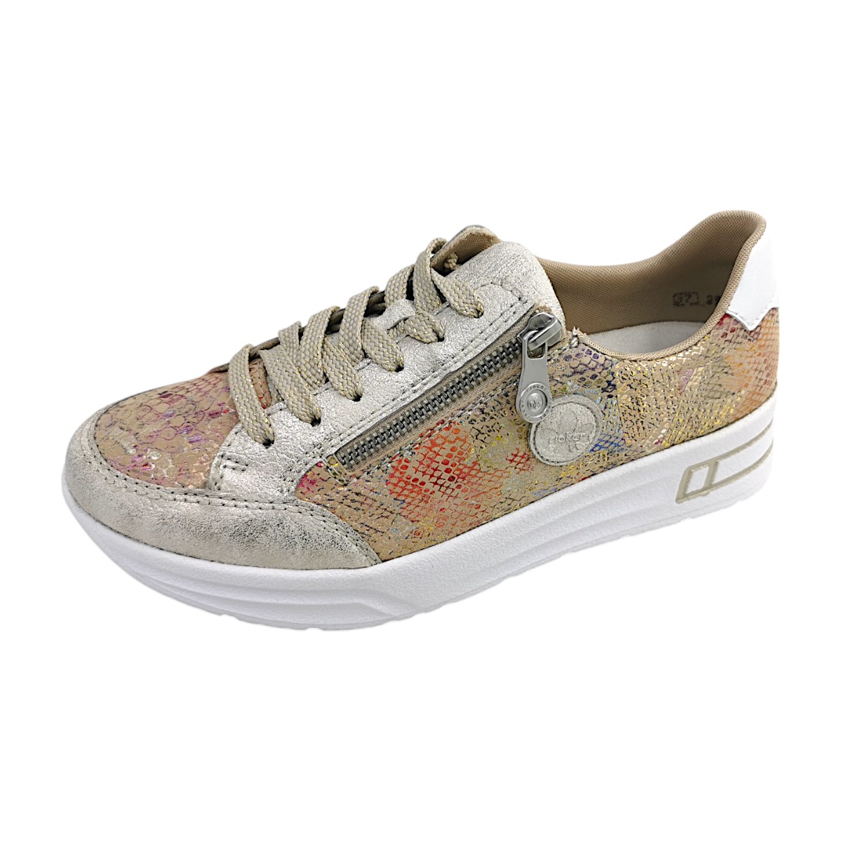 Rieker Aleria/scamo N8103-60 Beige beige kombi 60