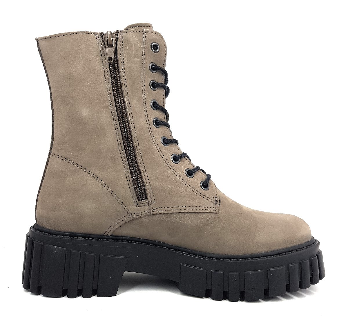 Palpa Marie Damenschuhe Stiefel Schnürer Grün Freizeit (7002 Olive, Größe 41 EU)