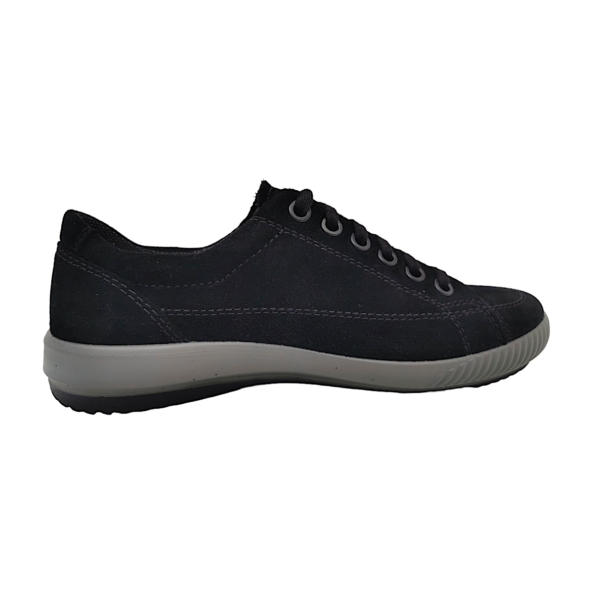 Legero Damenschuhe Schnürschuhe Schnürer Silber Freizeit (schwarz 0200, Gr. 2:9)