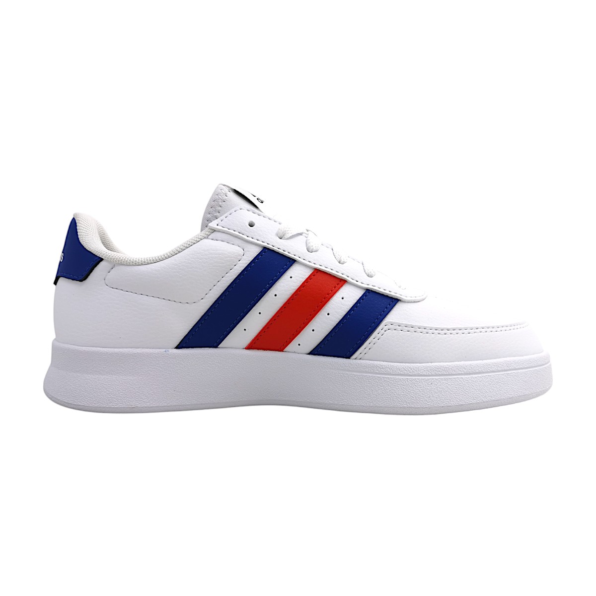 adidas Sportschuhe Herren Sneaker low Weiß Freizeit (white/blue/red, Größe 40 EU) adidas Sportschuhe Herren Sneaker low Weiß Freizeit (white/blue/red, Größe 40 EU)