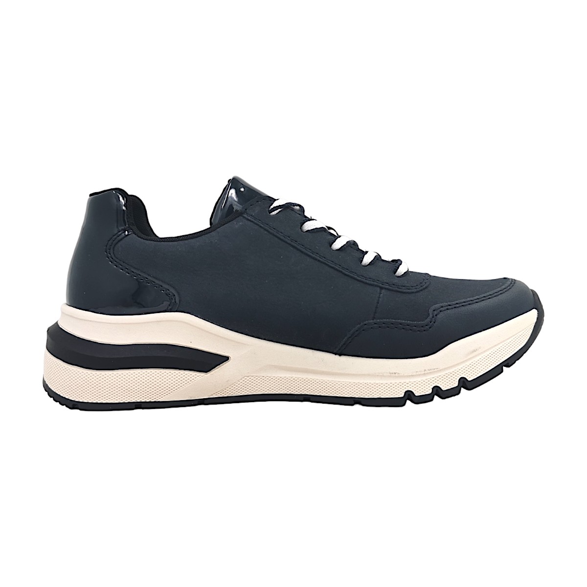 Rieker NewYork/Namur/Softlack M6601-14 Blau 14 Pazifik/ Marine