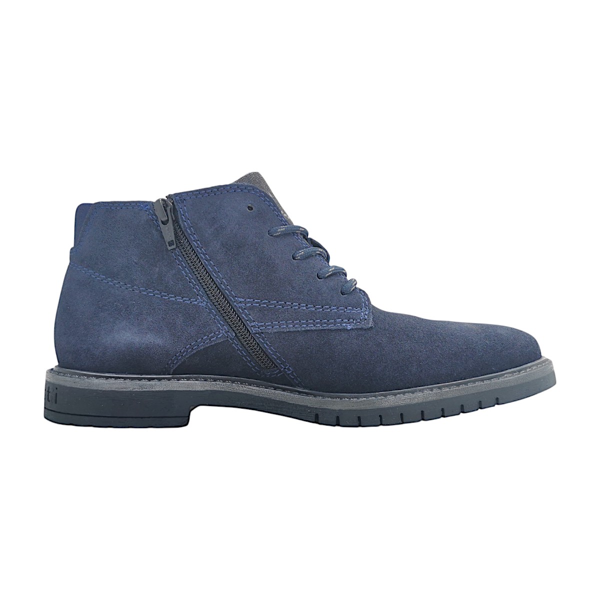 Bugatti Herrenschuhe Schnürstiefel Blau Freizeit (dark blue 4100, Größe 41 EU)