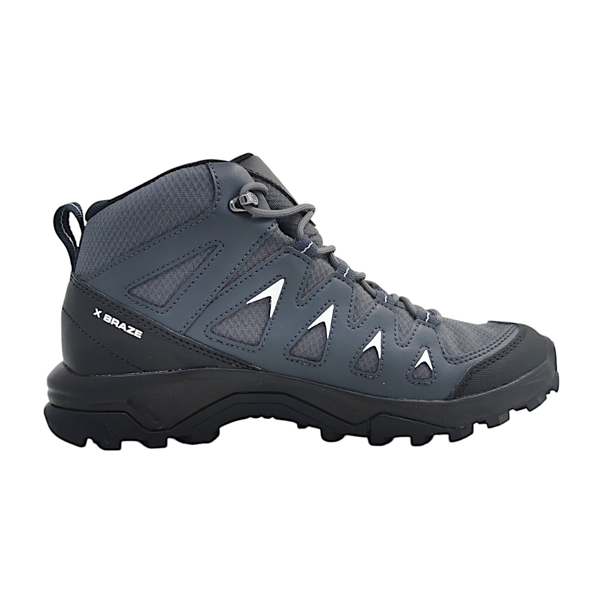 Salomon X Braze Mid GTX W L47181100 Grau ebony/india ink