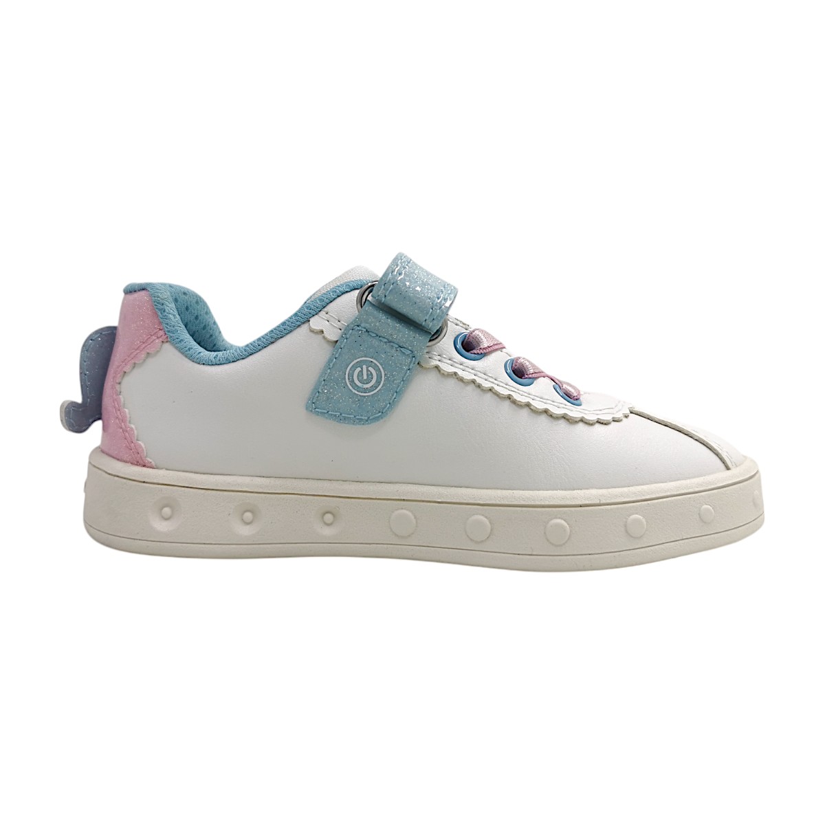 Geox Skylin J558WA-0BCKC/C0406 Weiß white/pink C0406