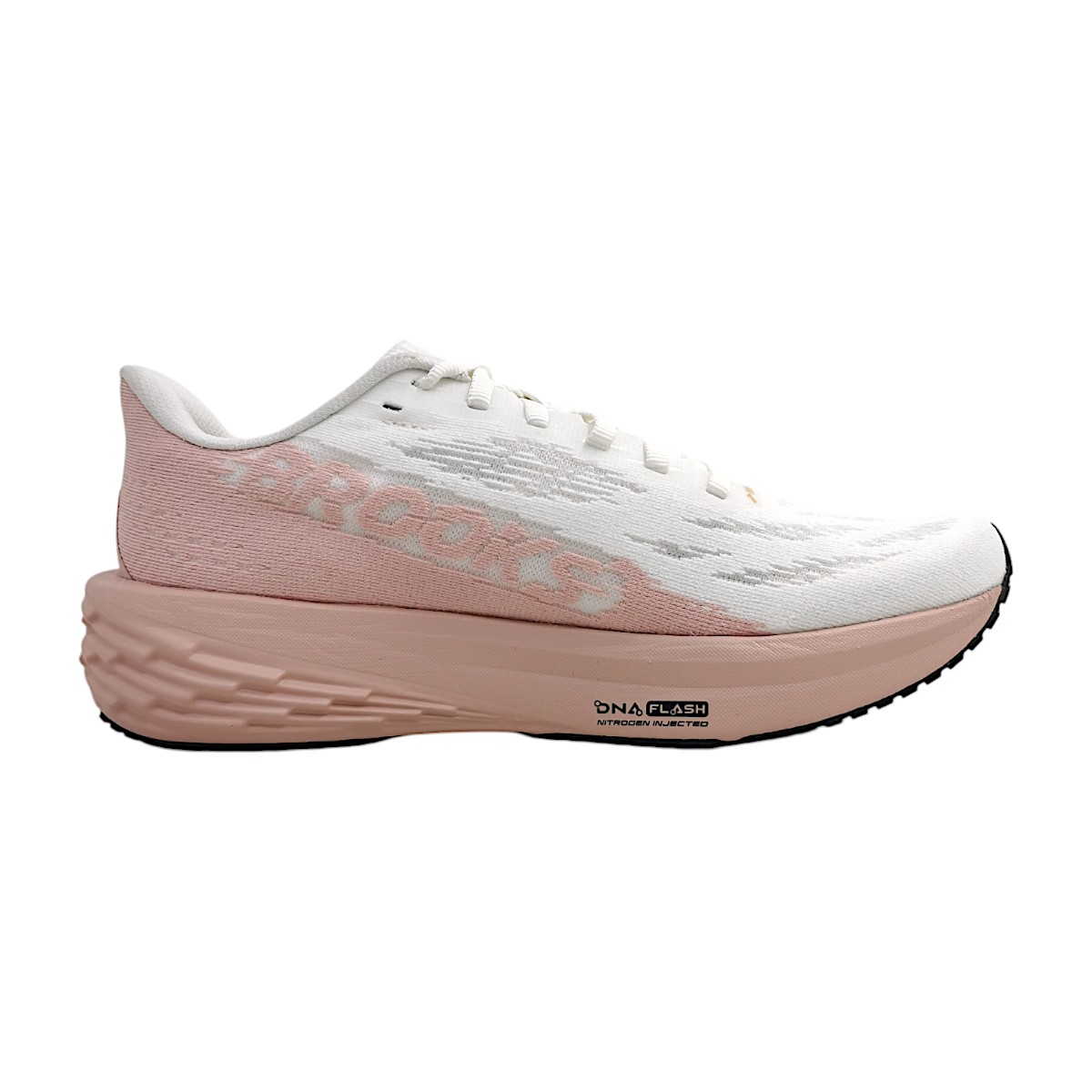 Brooks Launch 11 1204391B/164 Weiß white/pink 164