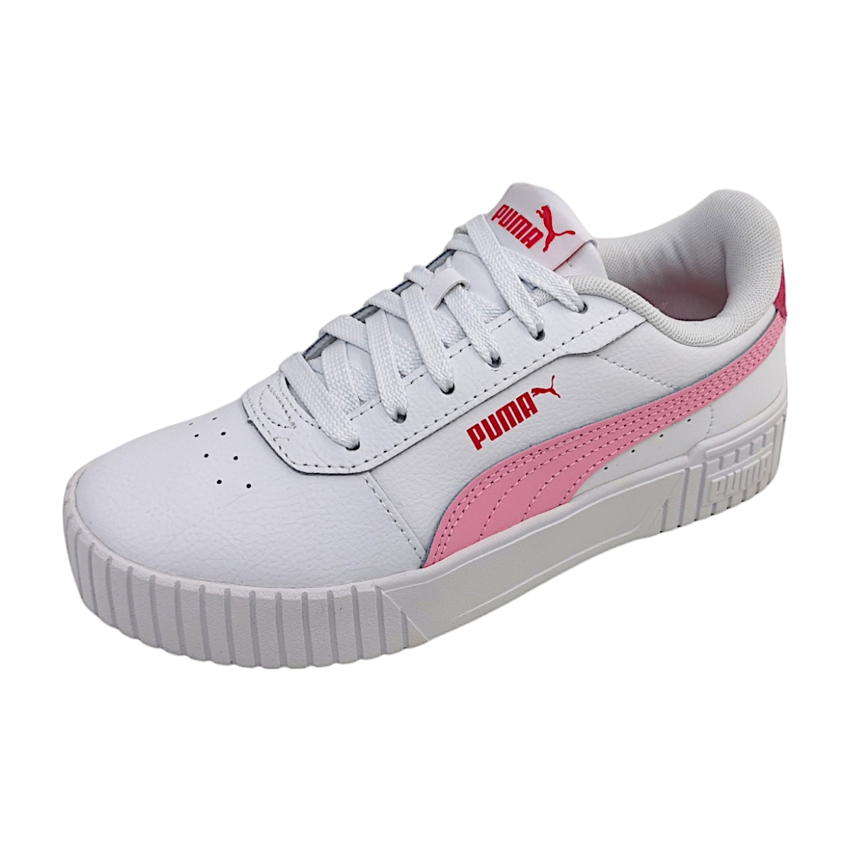 Puma Carina JR 386185/016 Weiß 0016 white-pink